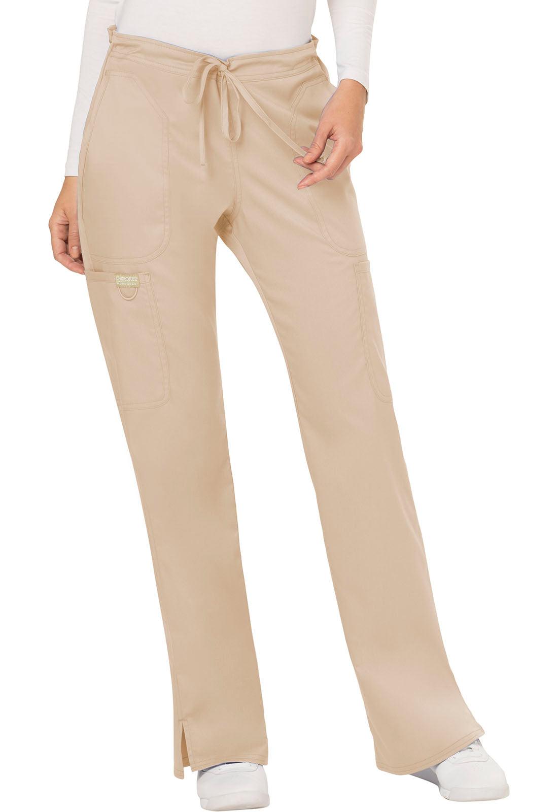 Revolution Women's Drawstring Cargo Scrub Pants WW120 - 21Bmedical