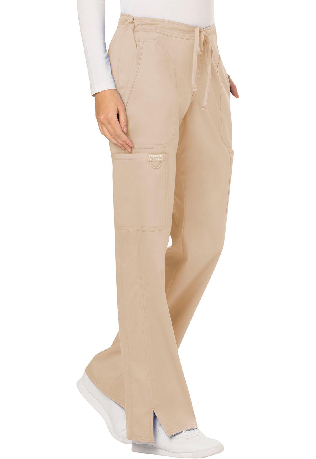 Revolution Women's Drawstring Cargo Scrub Pants WW120 - 21Bmedical