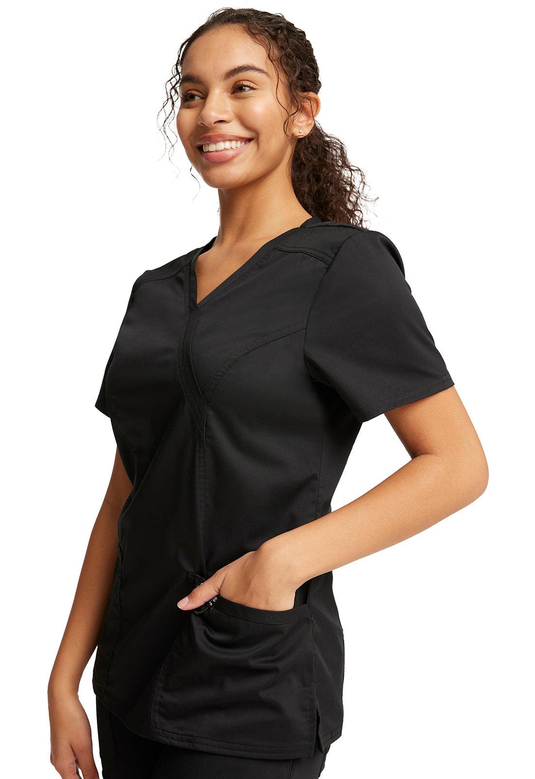 Revolution WW610 Scrubs Top Women's Mock Wrap - 21Bmedical