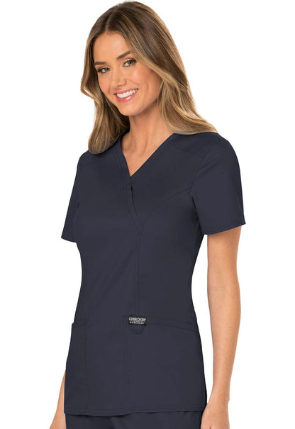 Revolution WW610 Scrubs Top Women's Mock Wrap - 21Bmedical