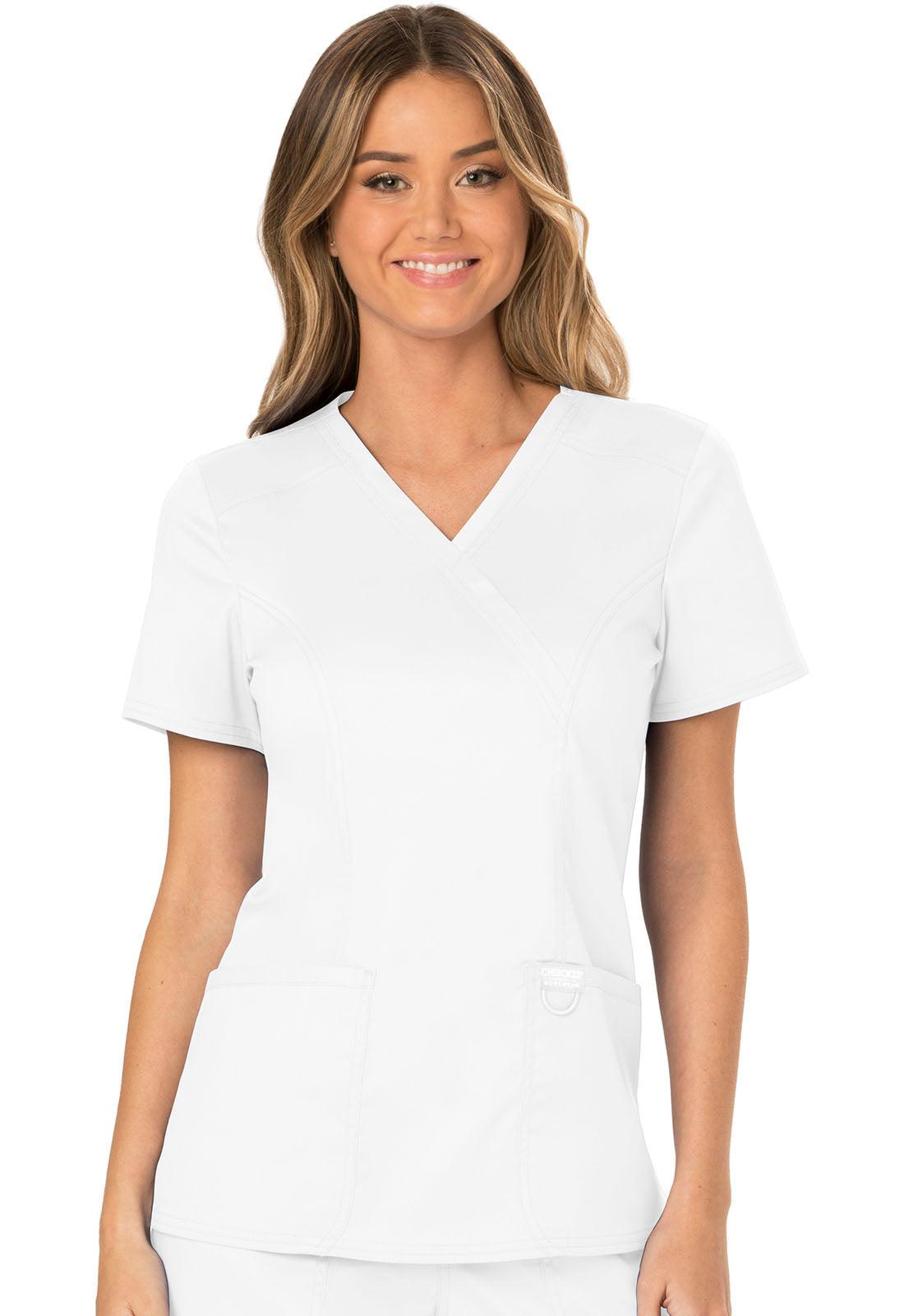 Revolution WW610 Scrubs Top Women's Mock Wrap - 21Bmedical