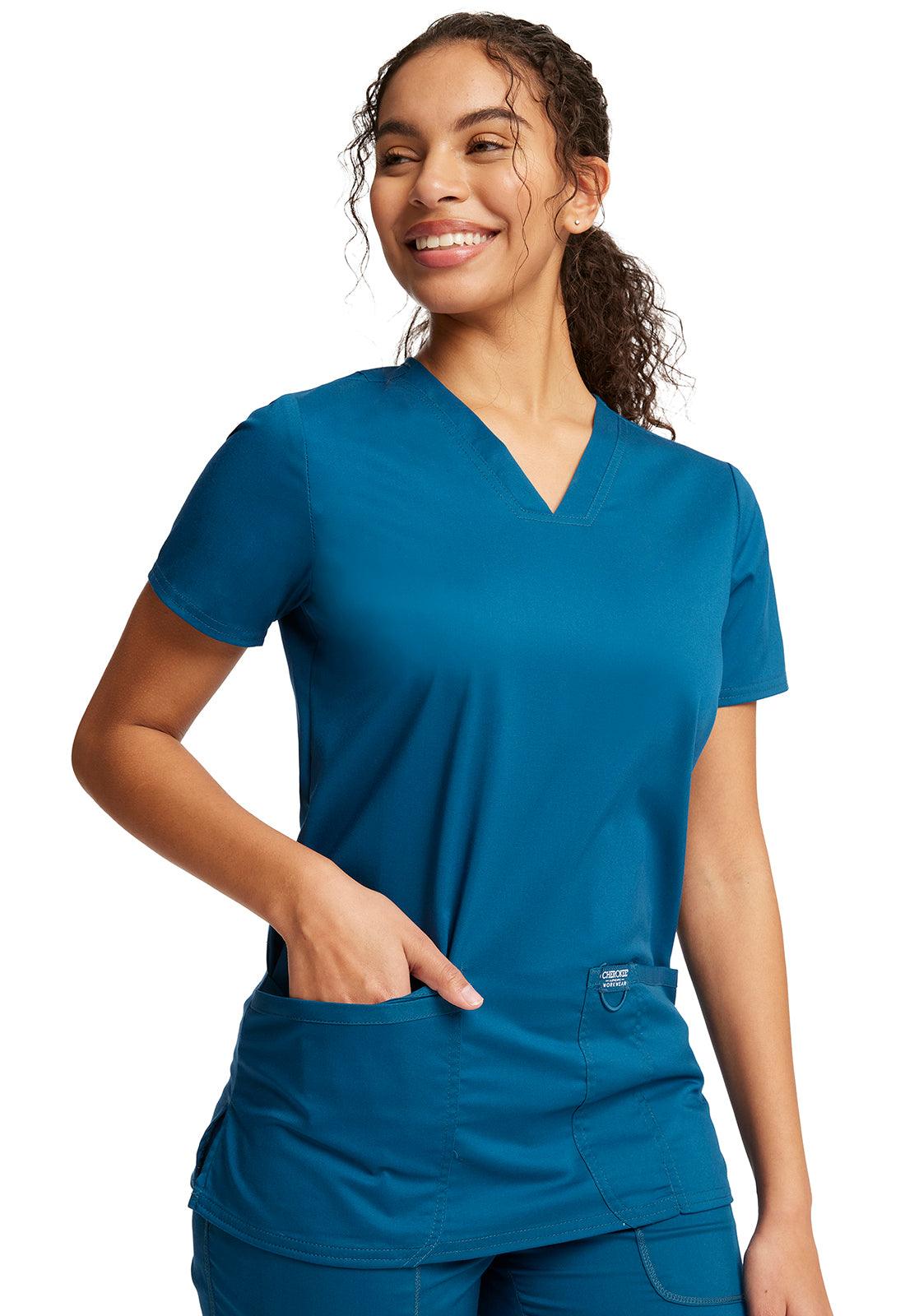 WW620 Revolution Women's V-Neck Top - 21Bmedical