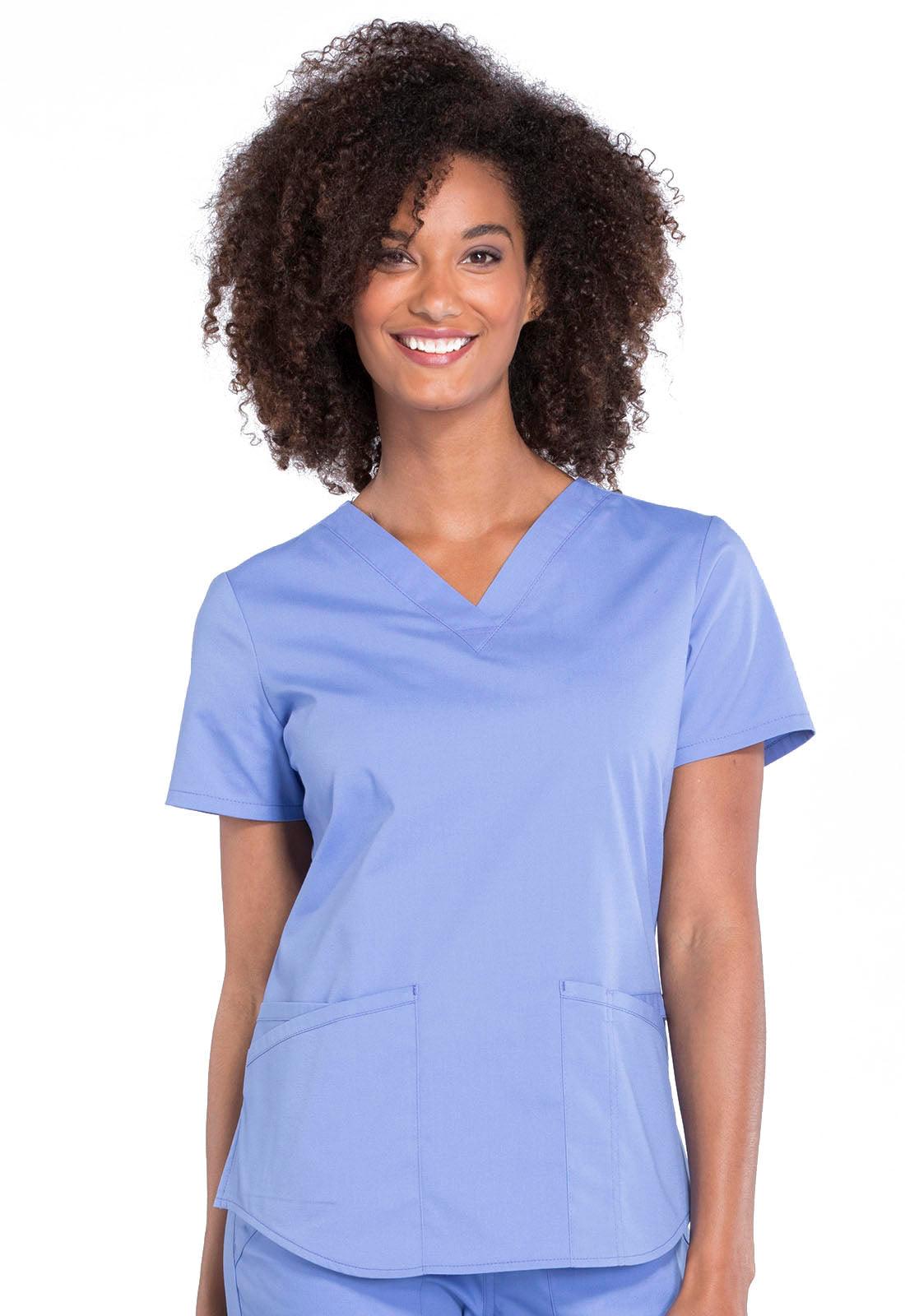 WW Professionals V-Neck Top WW665 - 21Bmedical