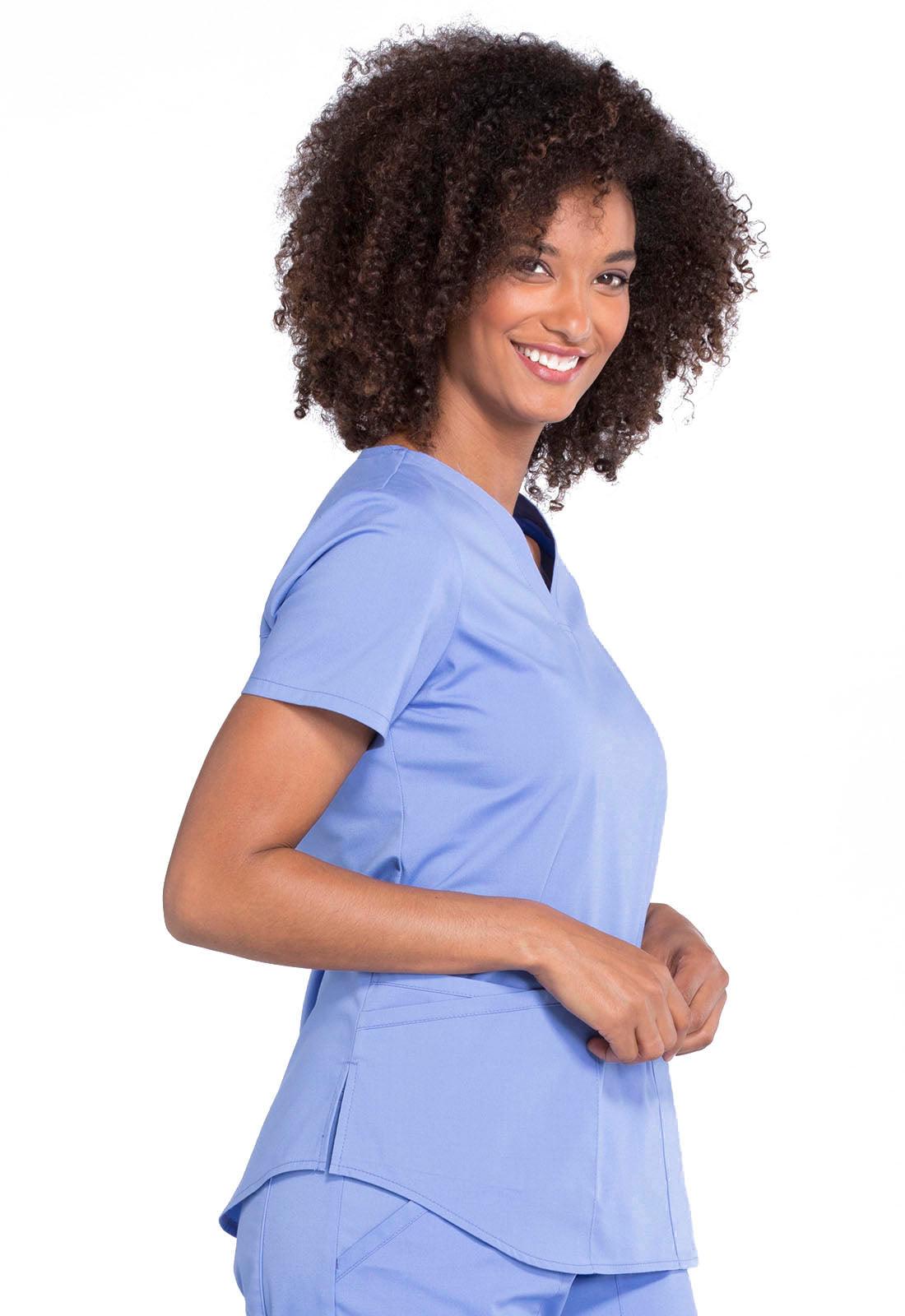 WW Professionals V-Neck Top WW665 - 21Bmedical