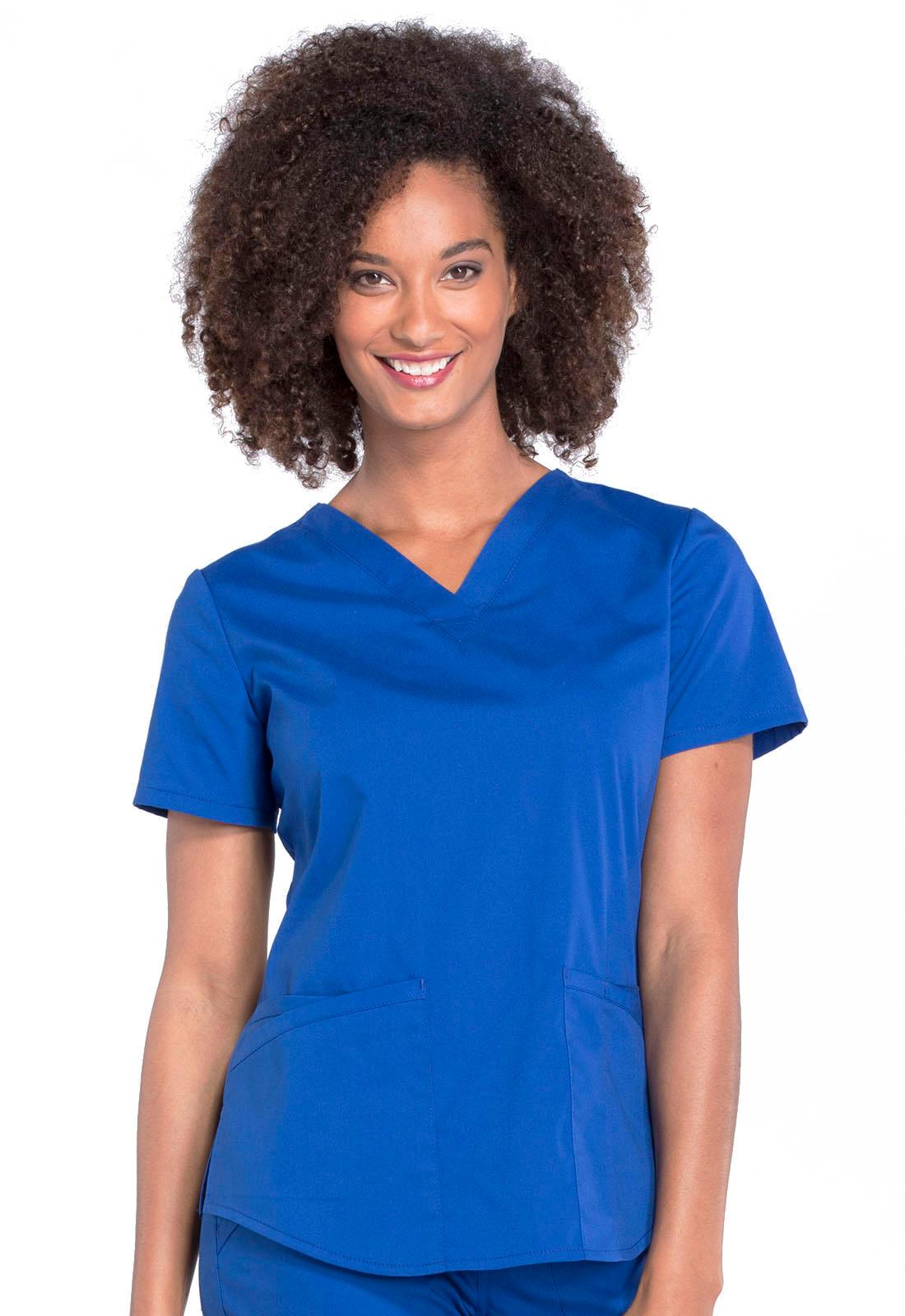 WW Professionals V-Neck Top WW665 - 21Bmedical