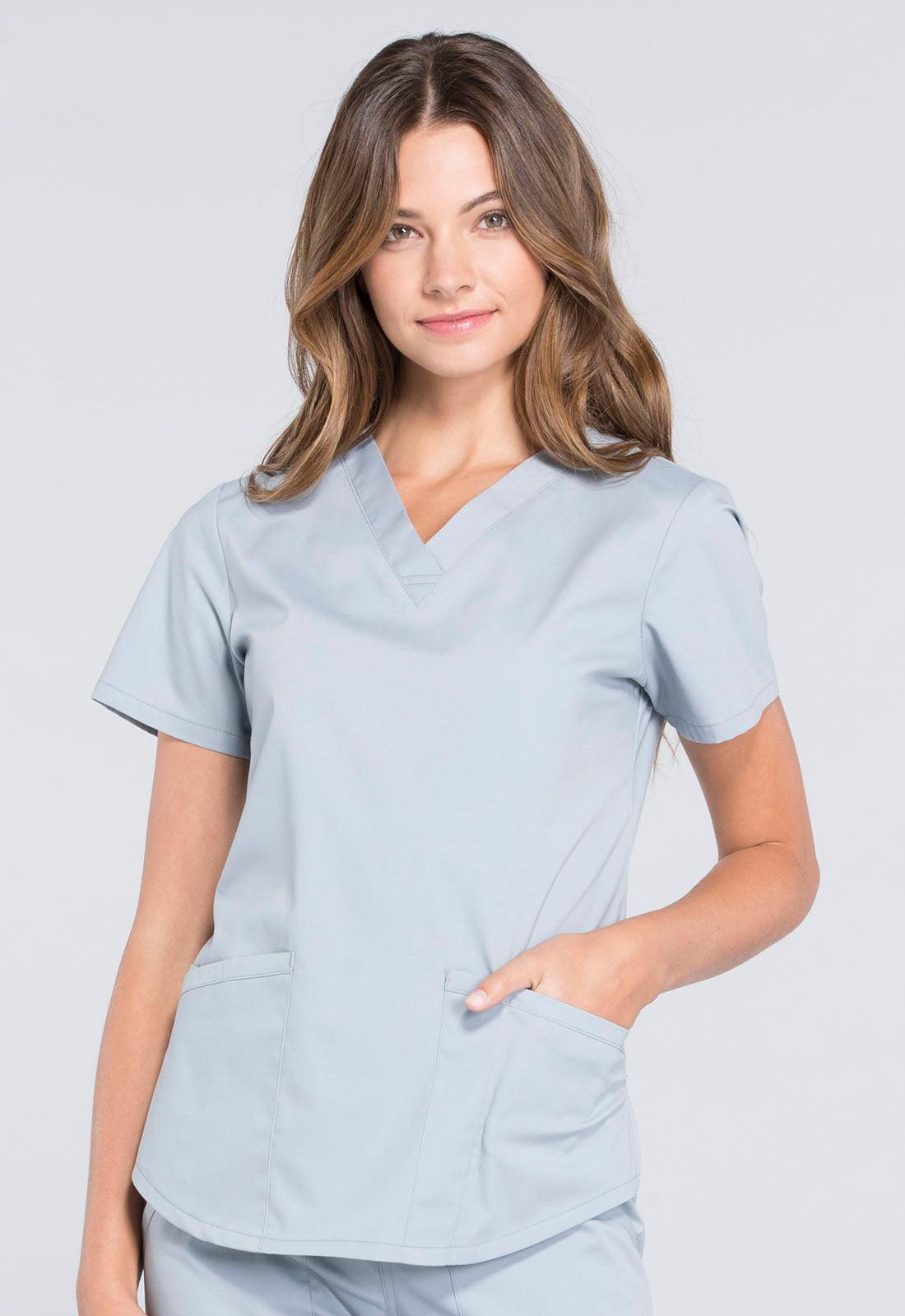 WW Professionals V-Neck Top WW665 - 21Bmedical