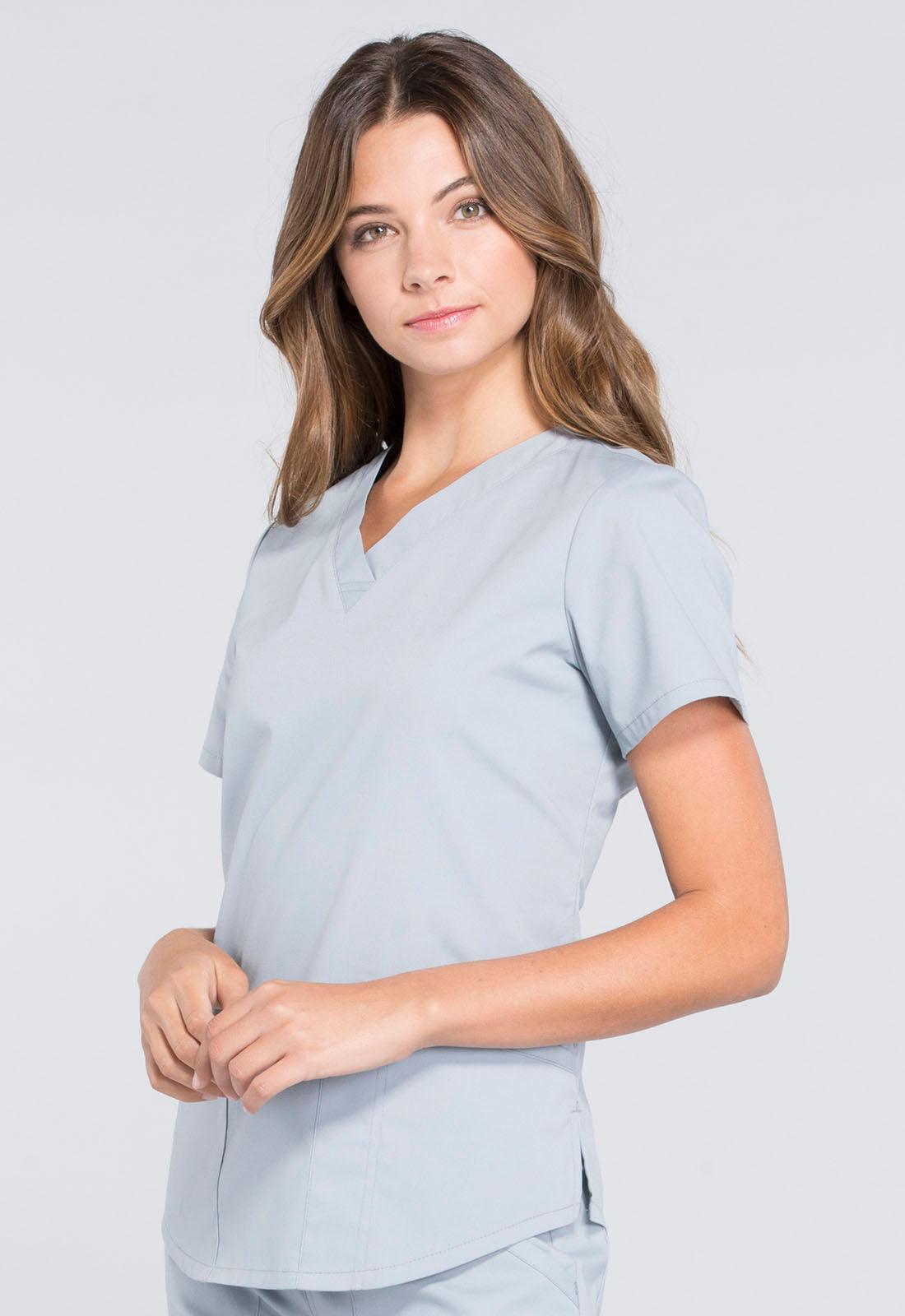 WW Professionals V-Neck Top WW665 - 21Bmedical