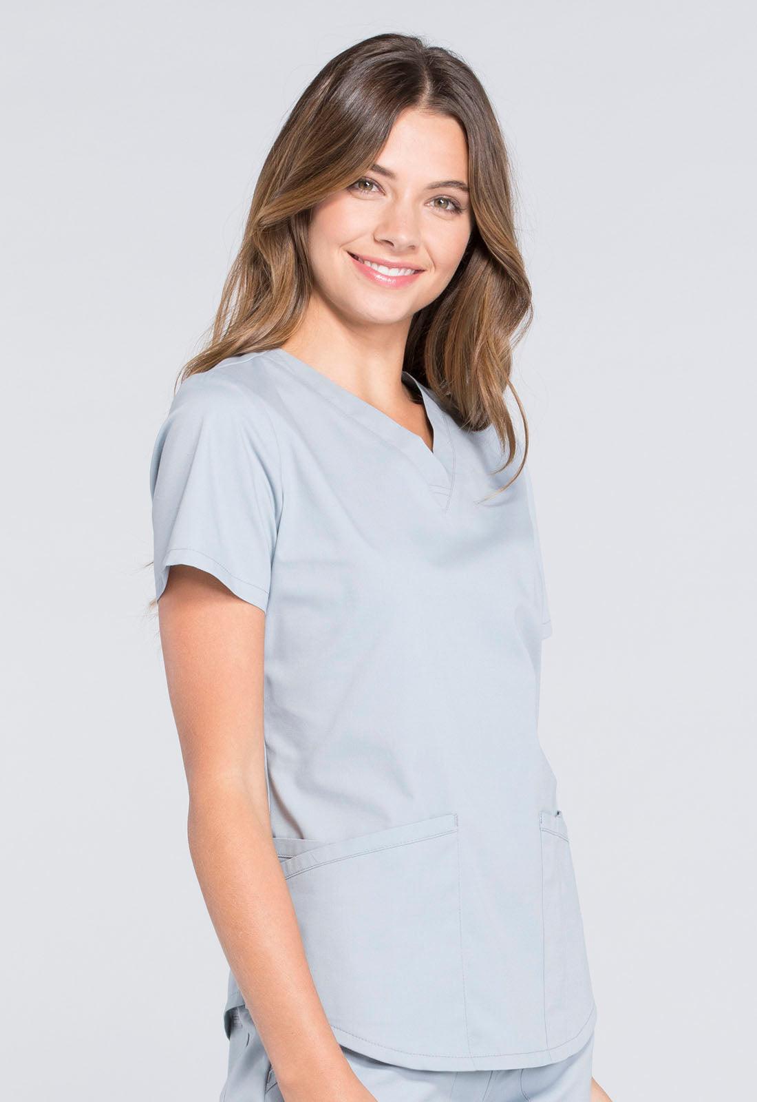 WW Professionals V-Neck Top WW665 - 21Bmedical