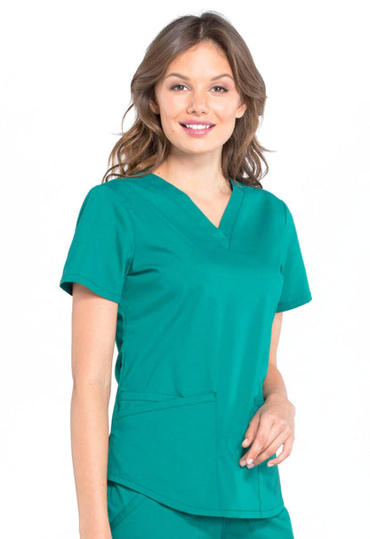 WW Professionals V-Neck Top WW665 - 21Bmedical