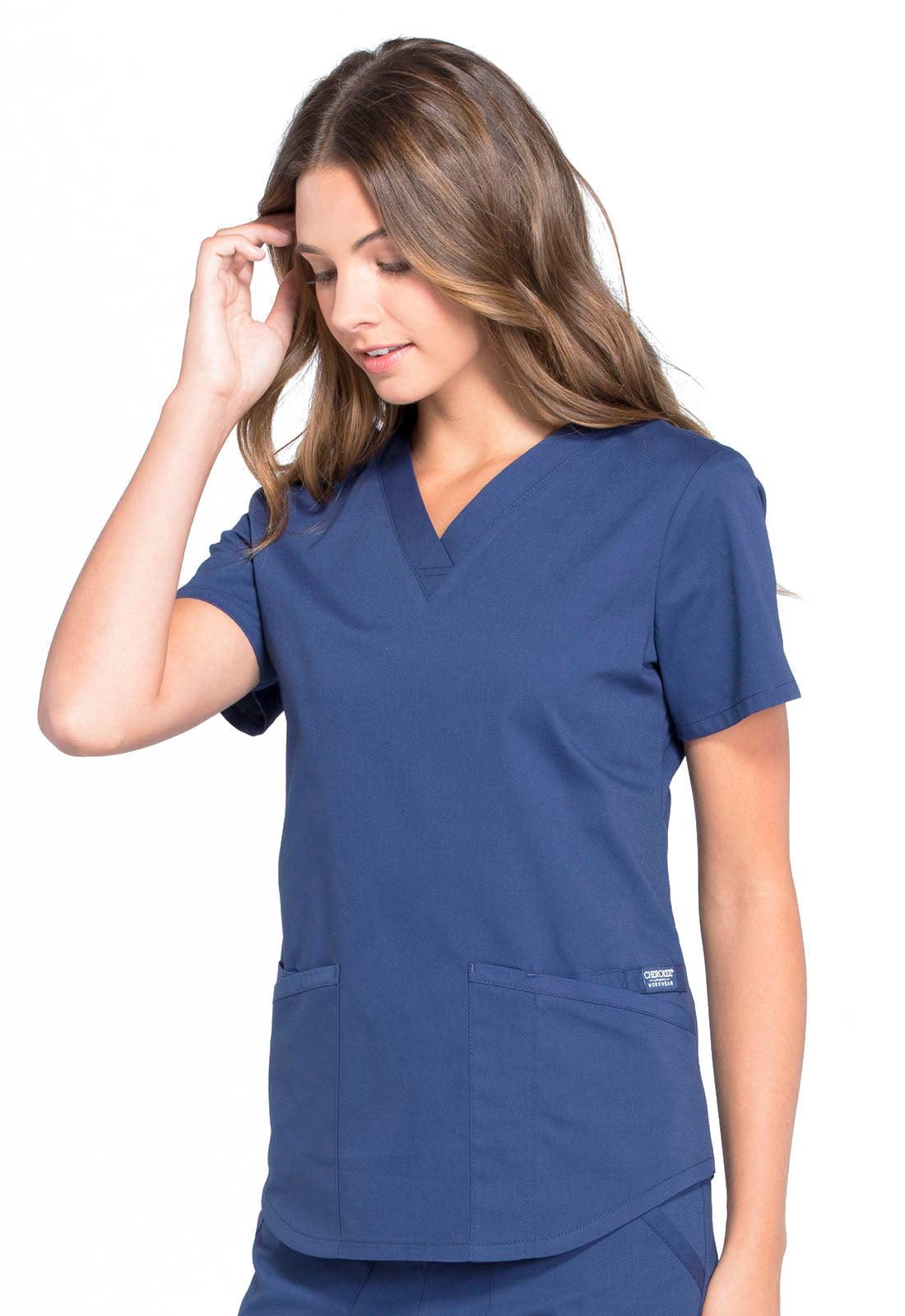 WW Professionals V-Neck Top WW665 - 21Bmedical