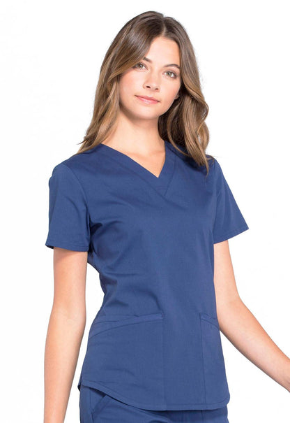 WW Professionals V-Neck Top WW665 - 21Bmedical