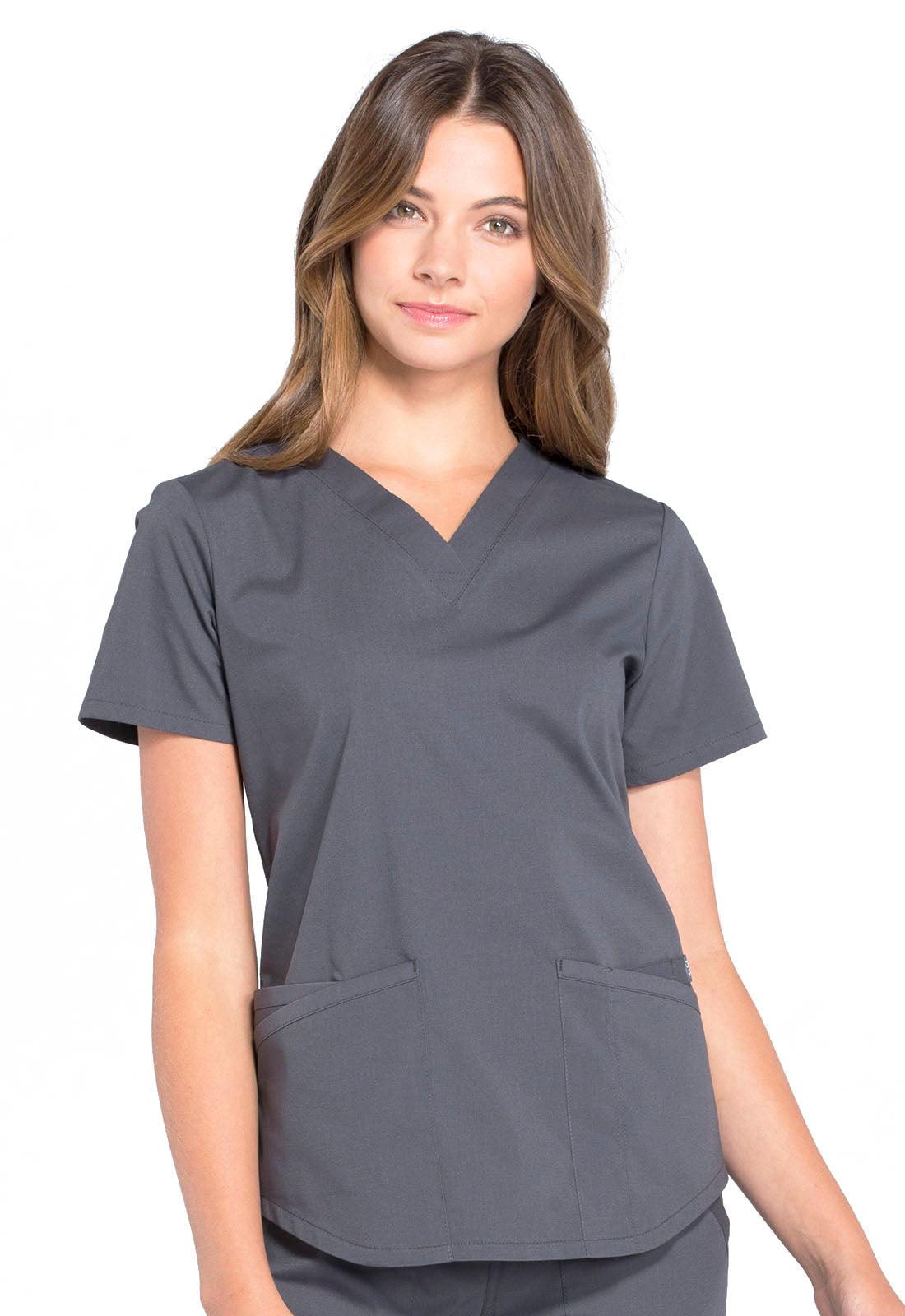 WW Professionals V-Neck Top WW665 - 21Bmedical