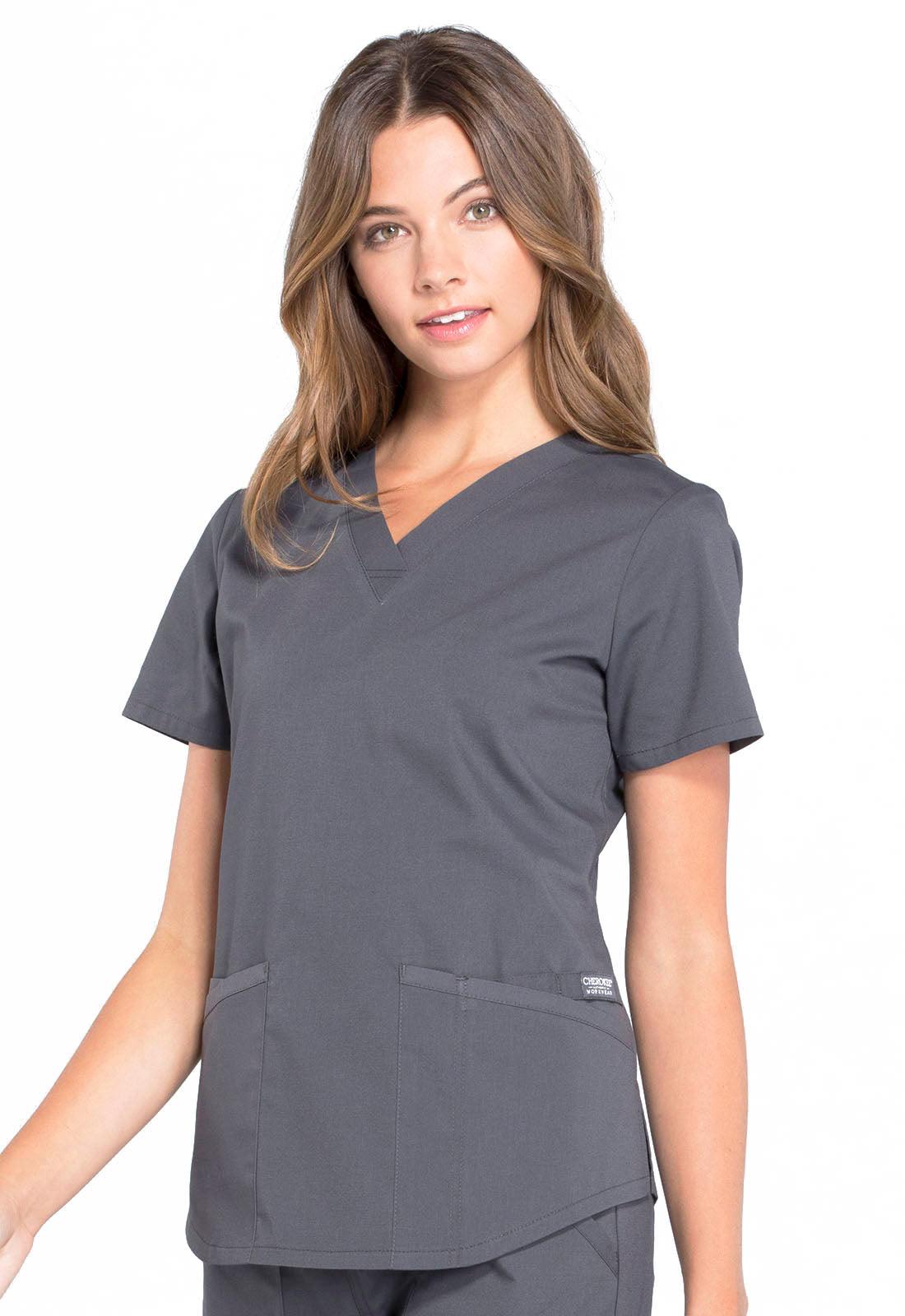 WW Professionals V-Neck Top WW665 - 21Bmedical