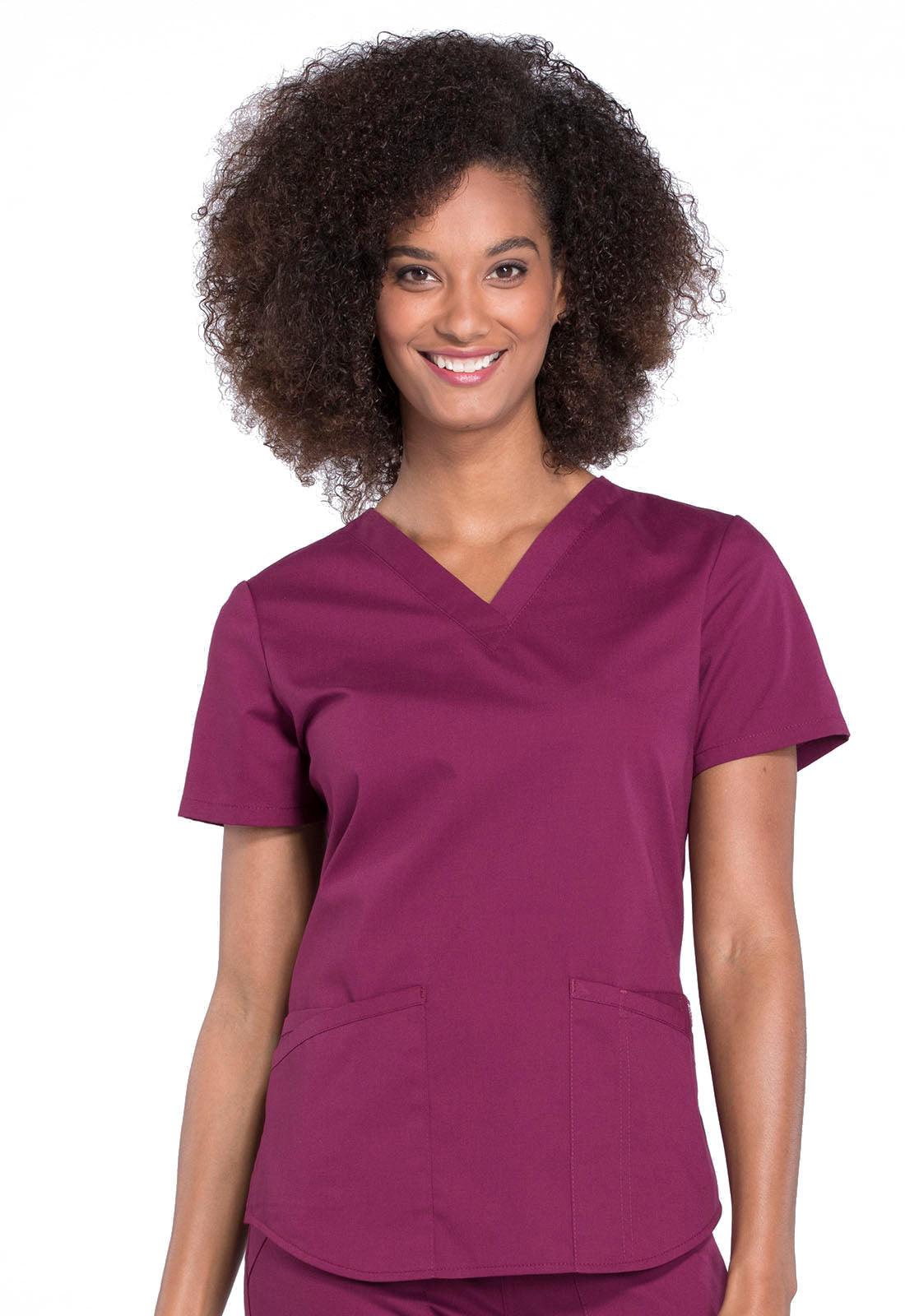 WW Professionals V-Neck Top WW665 - 21Bmedical