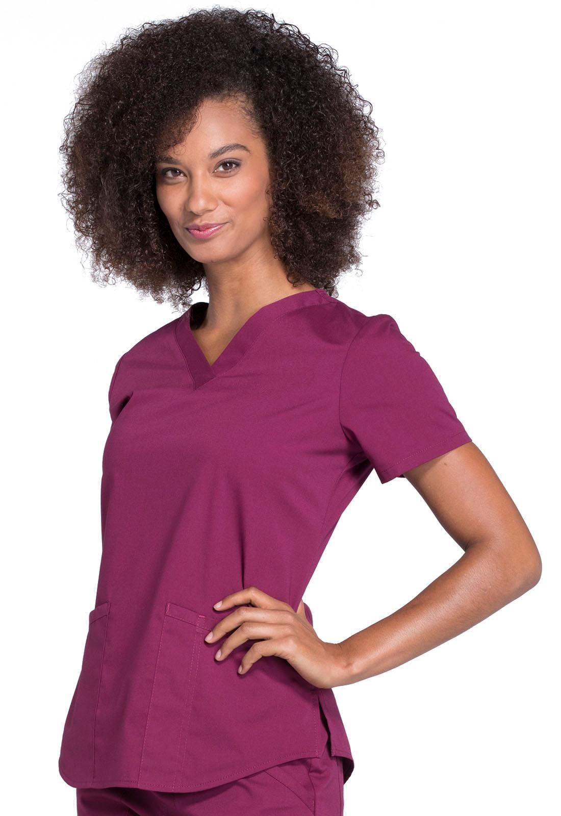 WW Professionals V-Neck Top WW665 - 21Bmedical