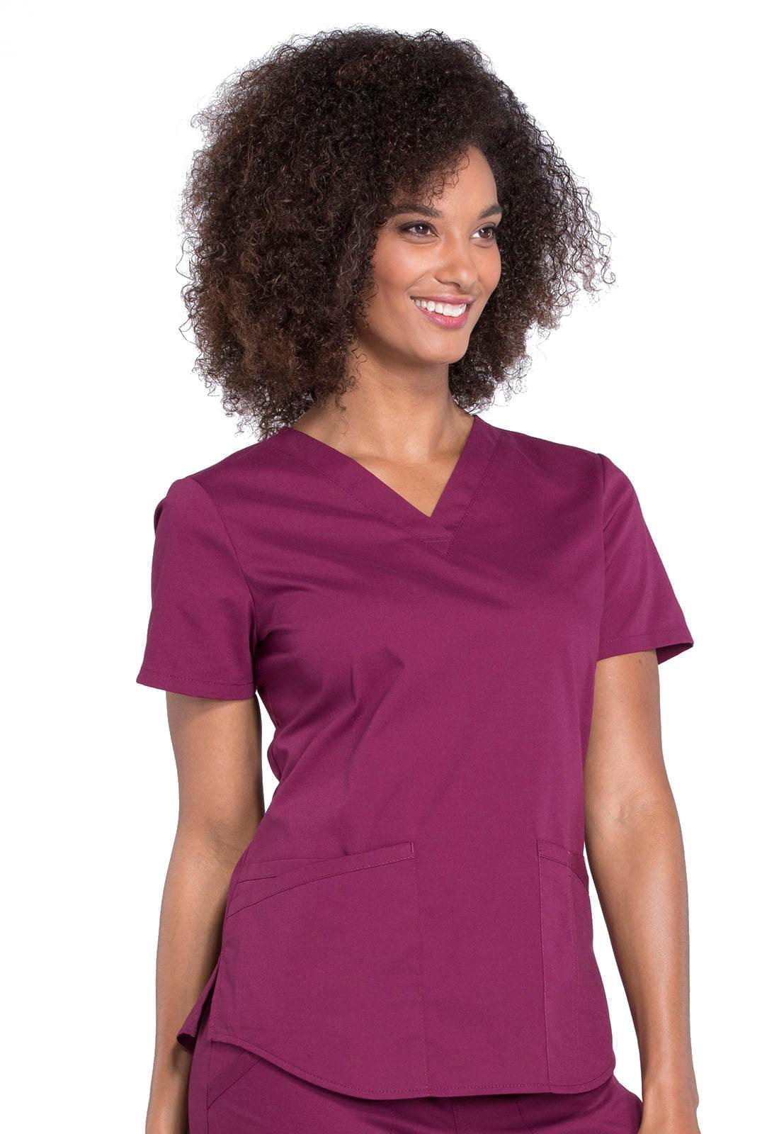 WW Professionals V-Neck Top WW665 - 21Bmedical