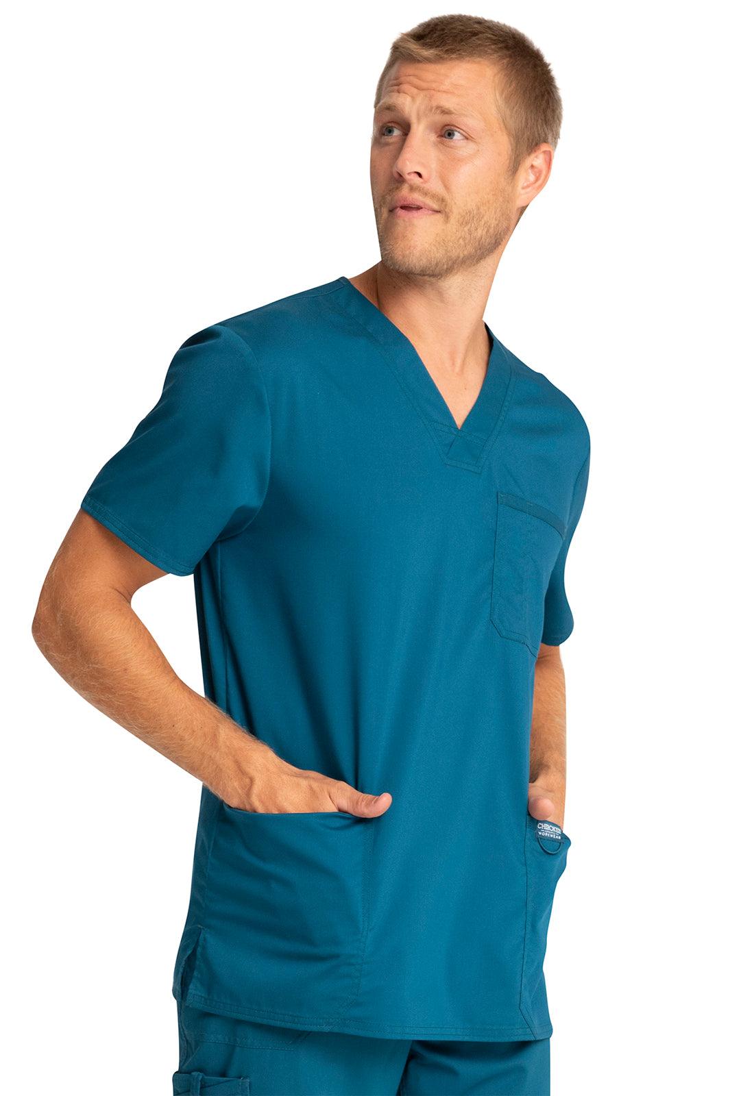 WW670 Revolution Men's V-Neck Top - 21Bmedical