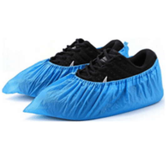 Disposable skid-proof CPE shoe cover, 100 (1 pack) - 21Bmedical