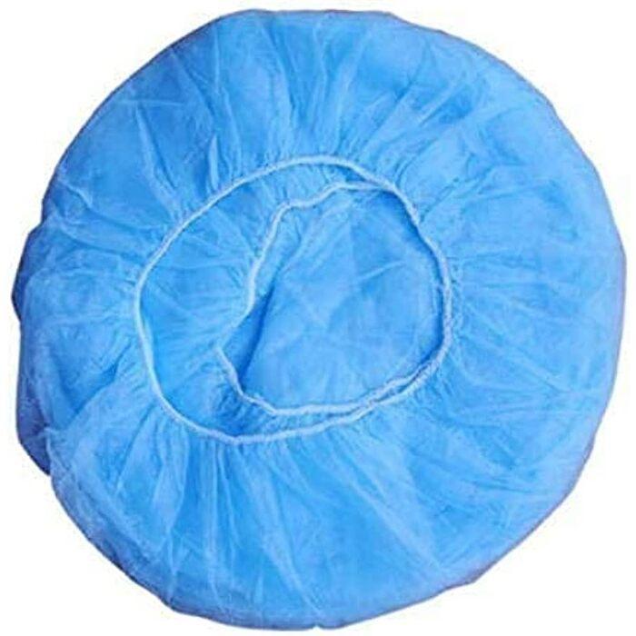 Disposable Bouffant Cap Flat, 100 (1 pack) - 21Bmedical