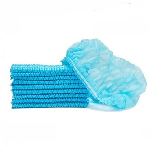 Disposable Bouffant Cap (Hair Net), 100 (1 pack) - 21Bmedical