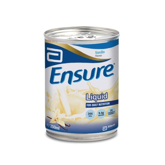 Abbott Ensure Liquid Vanilla 250ml, 24can/ctn - 21Bmedical