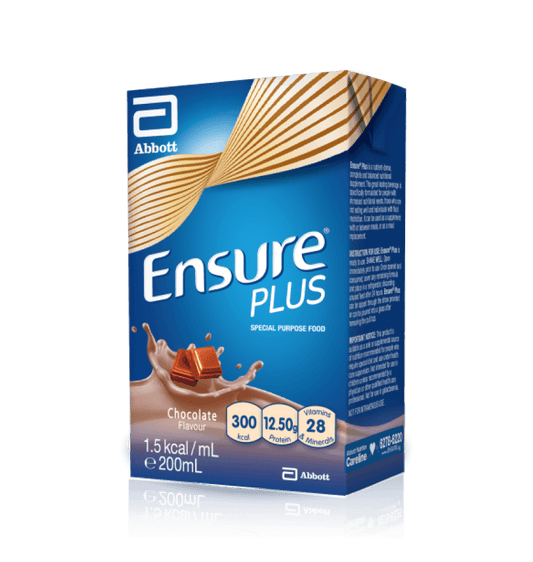 Abbott Ensure Plus Chocolate 200ml, 27pkt/ctn # - 21Bmedical